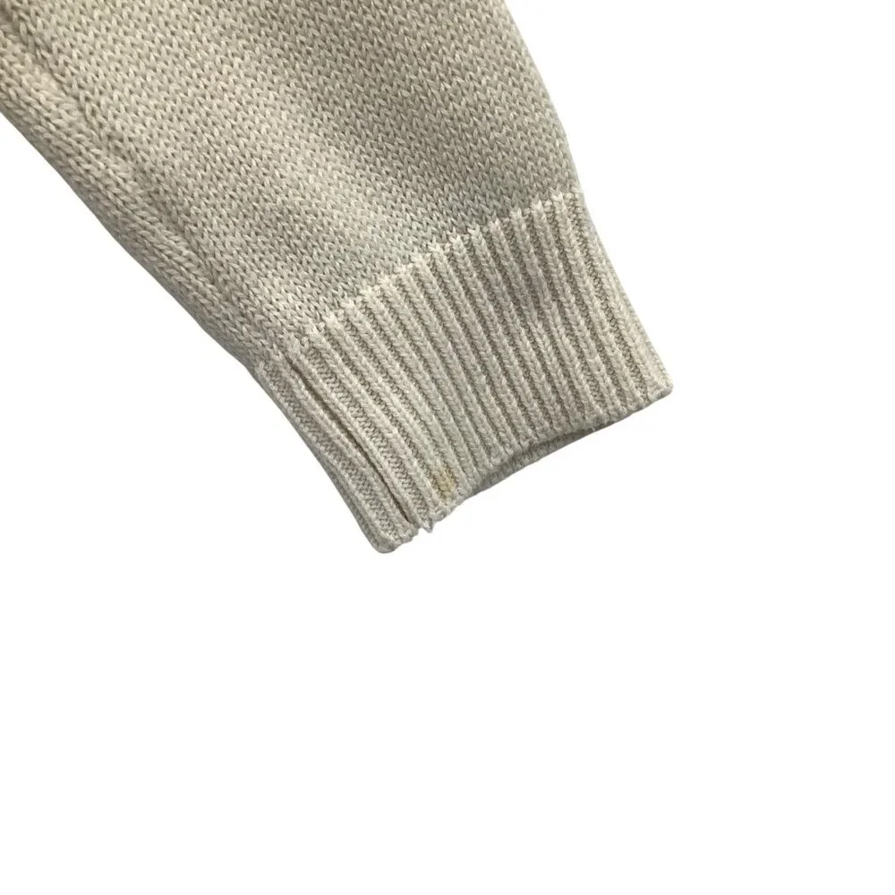 American Eagle Outfitters Women's Cream Black Penguin Knit Sweater Small - Picture 4 of 5